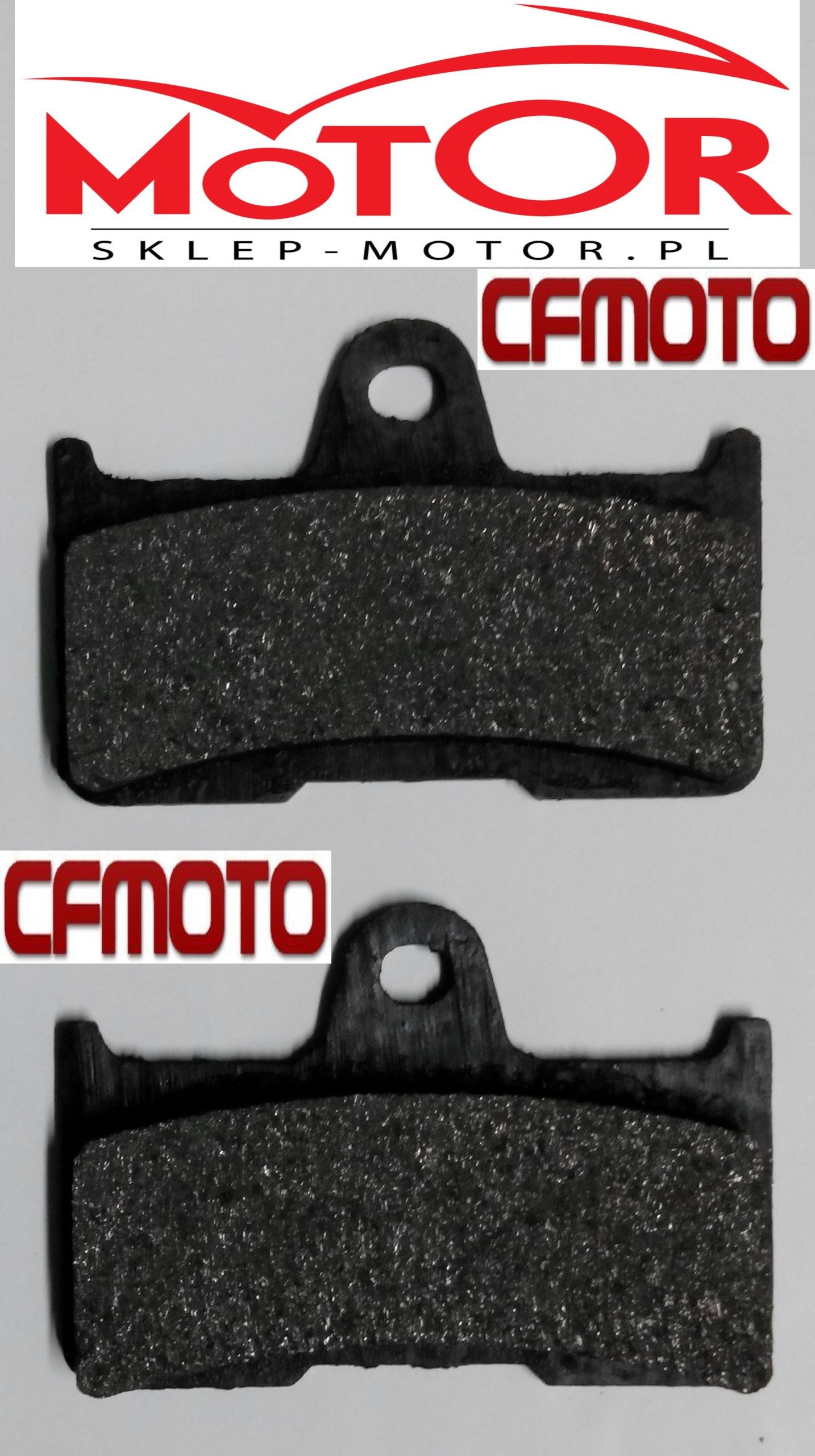CF MOTO BRZDOVÉ DESTIČKY CF MOTO ZADNÉ (NA SHAFTE)