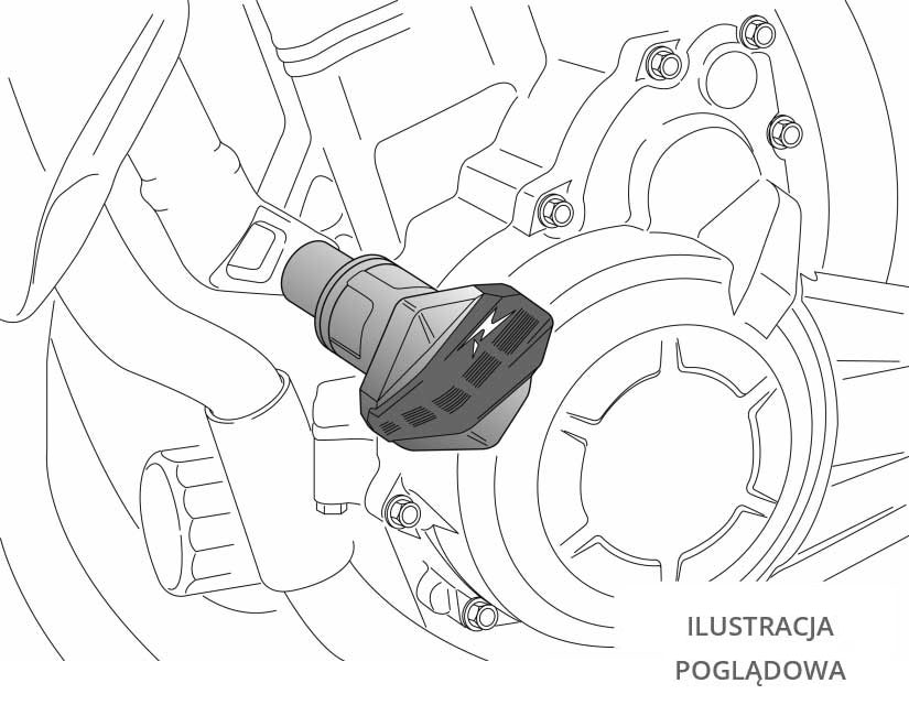 CRASH PADY PUIG YAMAHA FJR 1300 2006-2012