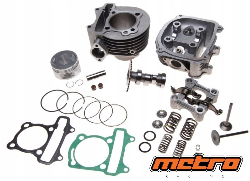 VÁLEC + HLAVA 150 CC 4T 57,40 mm