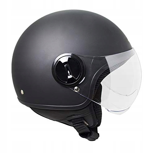 Prilba Casco demi jet SKA-P 1WH WOLLI Nero XL