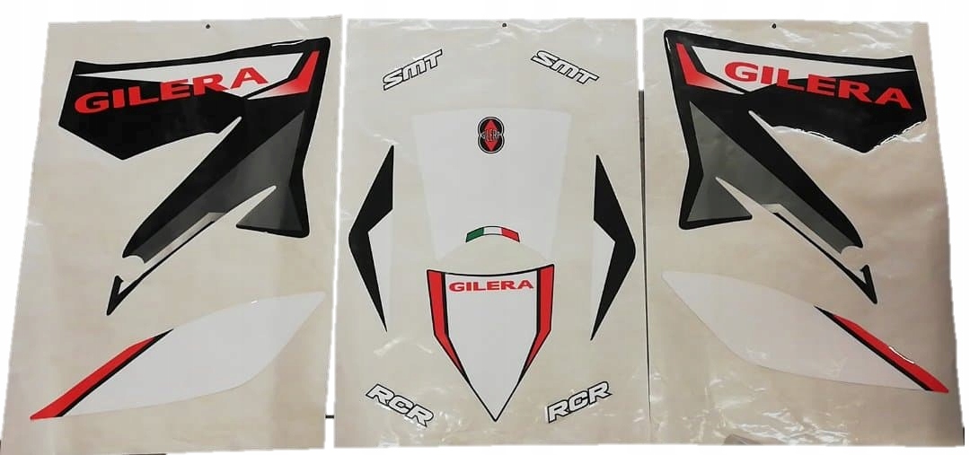 DERBI SENDA GILERA samolepky dyha SET ORYG