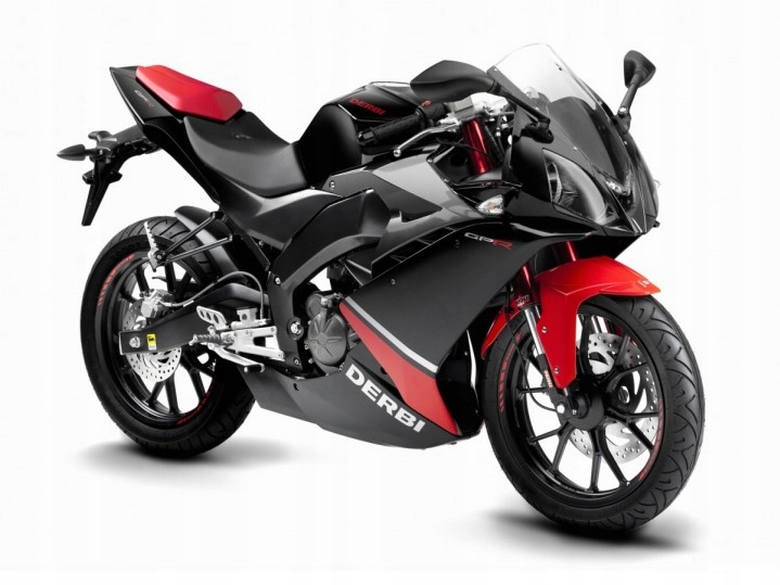 DERBi GPR 50 125 dyhové nálepky KPL 4 farby