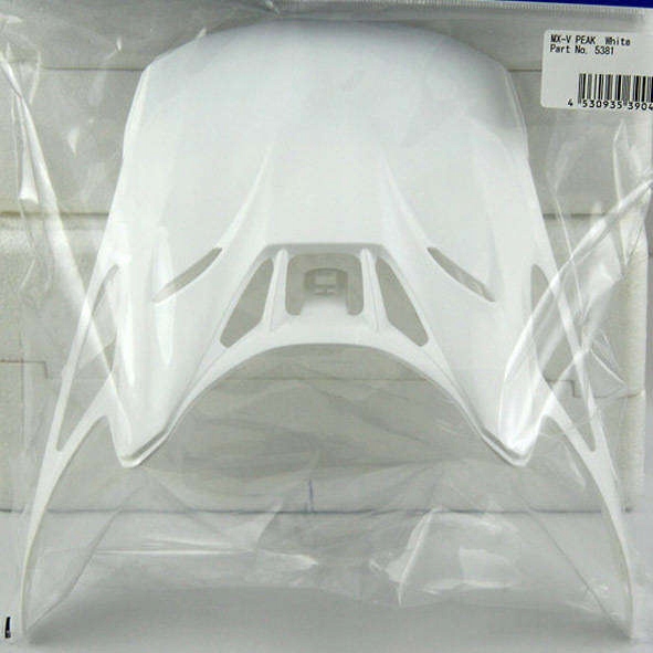 Vrchol Arai pre bielu prilbu MX-V