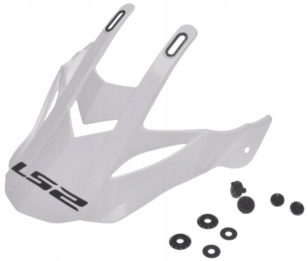 Clona pre prilbu LS2 MX436 Pioneer Gloss White
