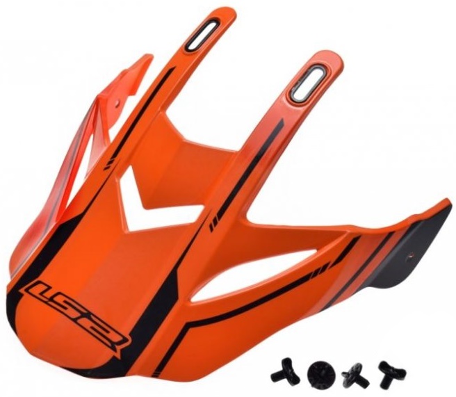 Šilt pre prilbu LS2 MX437 Fast Core Orange