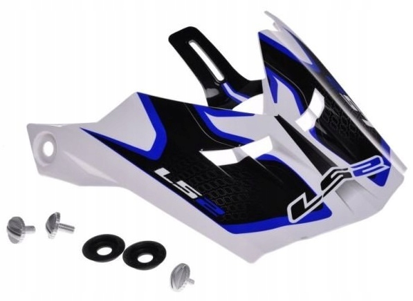 Clona pre prilbu LS2 MX456 Compass White Blue