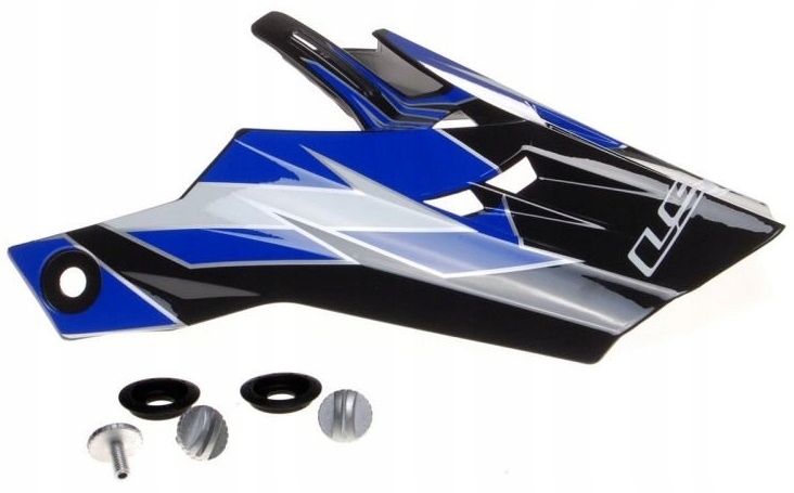 Clona na prilbu LS2 MX456 Factory White-Black Blue