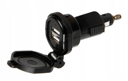 Din-Tech, 2 porty USB Din nabíjačka - rýchle nabíjanie