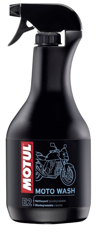 Na čistenie motocykla MOTUL E2 MOTO WASH 1L