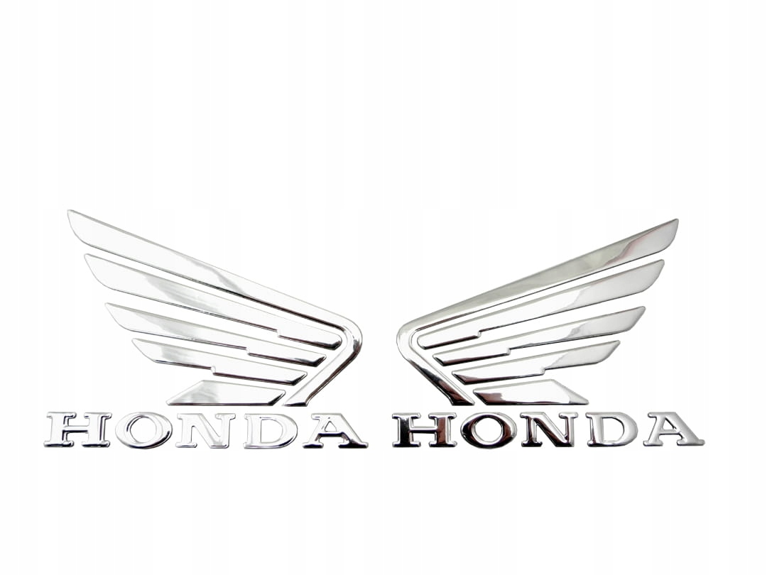 EMBLÉM HONDA CHROME WINGS SILVER FV23%