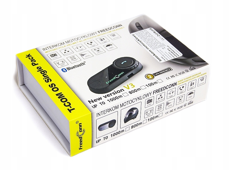 FREEDCONN T-COM OS V3 SINGLE PACK INTERCOM