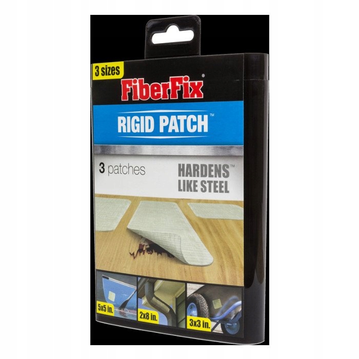 Pevná záplata FiberFix 2x8, 3x3, 5x5