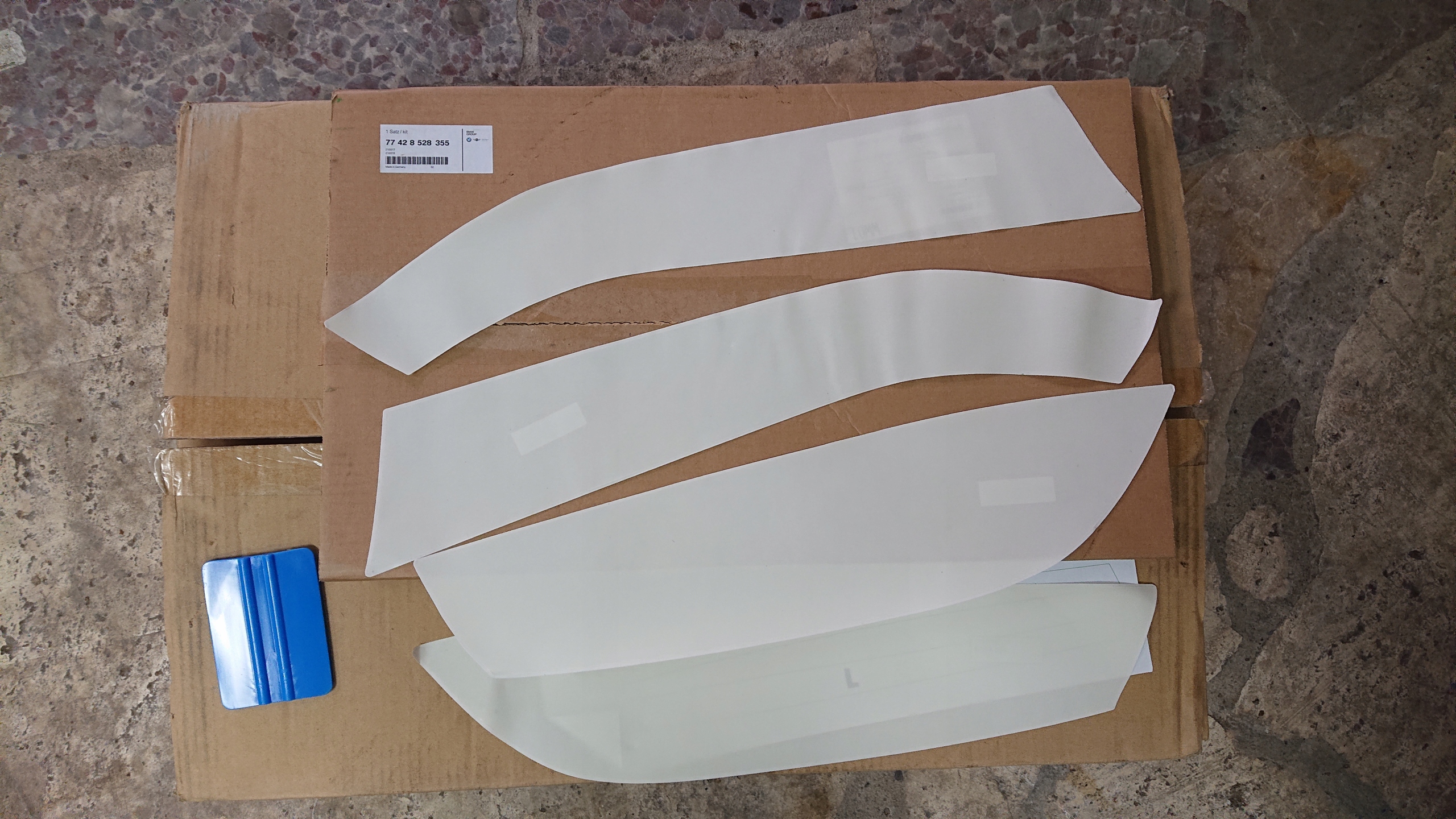 Ochranná fólia pre kufre BMW K1600 GT GTL R1200RT