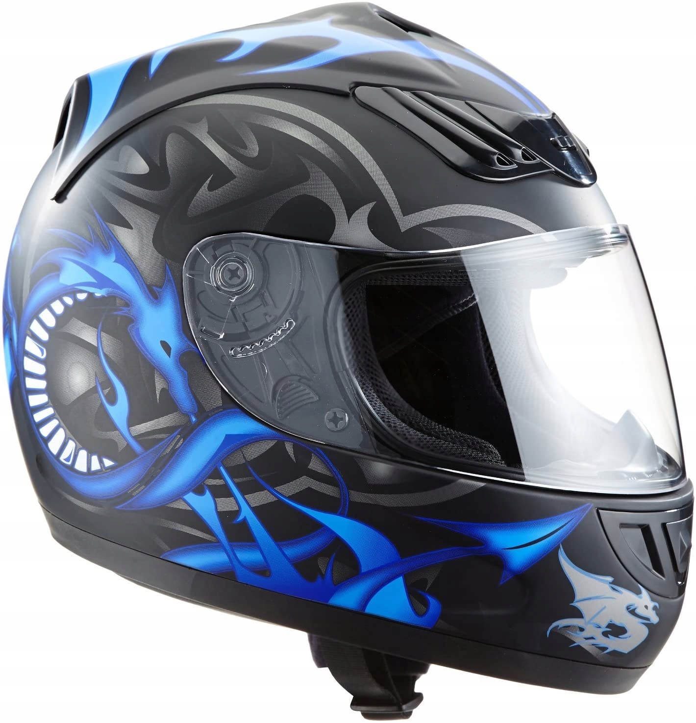 Moto prilba G9 Protectwear H-510-11-BL XS