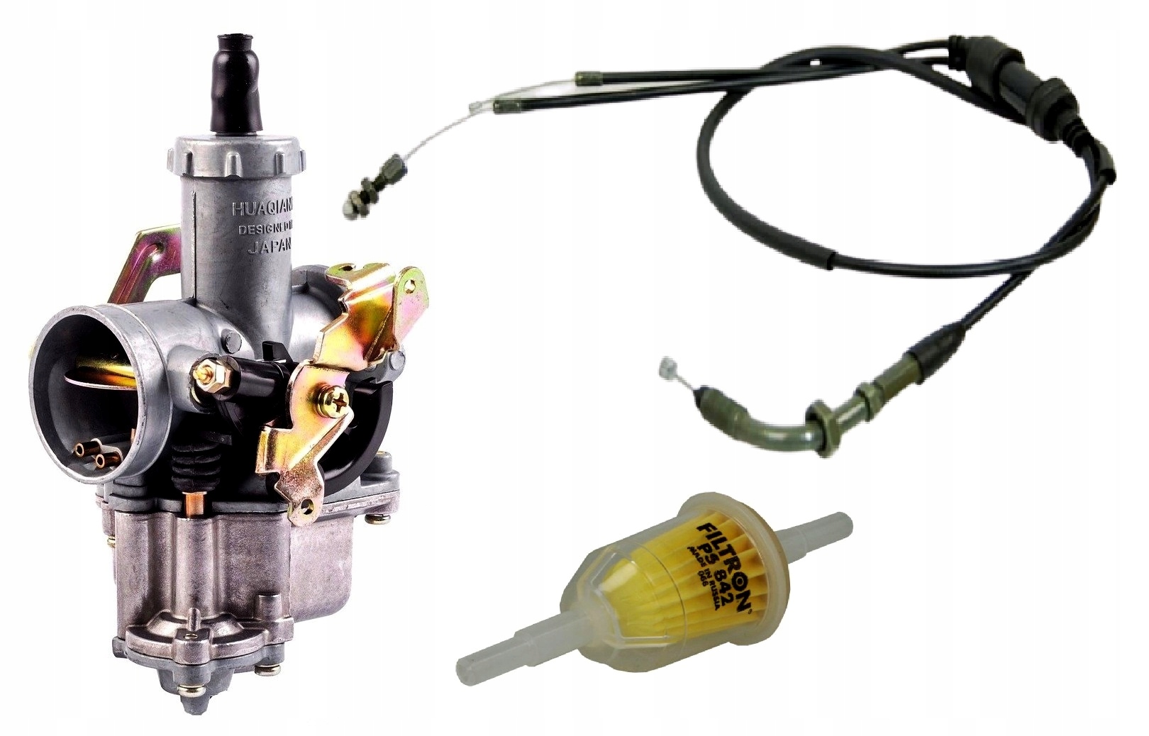 KARBURETOR + KÁBEL + FILTER Barossa 250ccm TUNINGOVÁ SILA!
