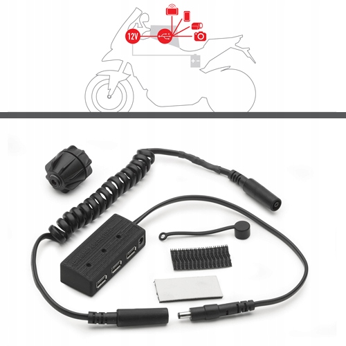 GIVI GIS111 USB NAPÁJACÍ SPLITTER PRE TANKBAG