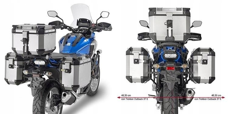 GIVI PL1146CAM CASE FRAME HONDA NC 750 X / S