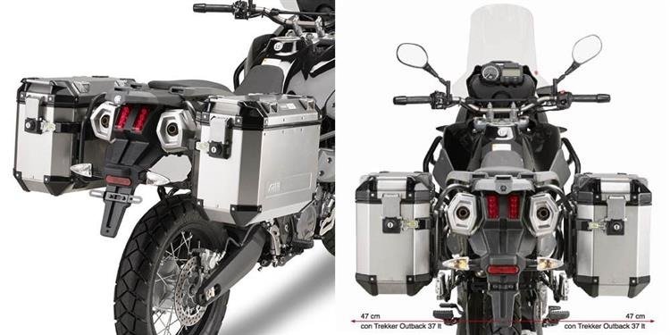 GIVI PL2105CAM CASE FRAME YAMAHA XT 660Z TENERE