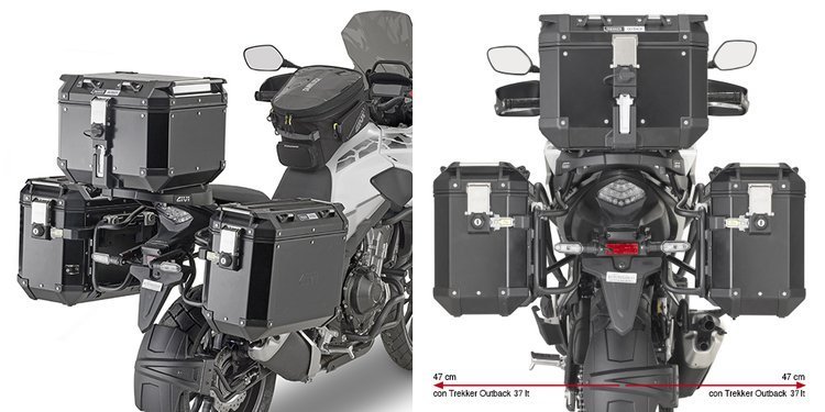 RÁM PRÍPADU GIVI PLO1171CAM - HONDA CB 500 X