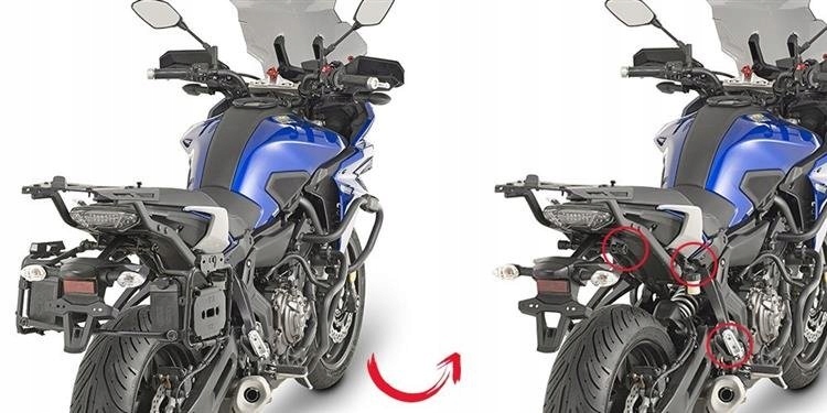 GIVI PLR2130 CASE FRAME YAMAHA MT-07 TRACER