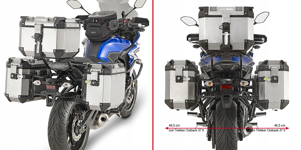 BOČNÝ RÁMCOVÝ RÁM GIVI PLR2130CAM. ZADARMO YAMAHA