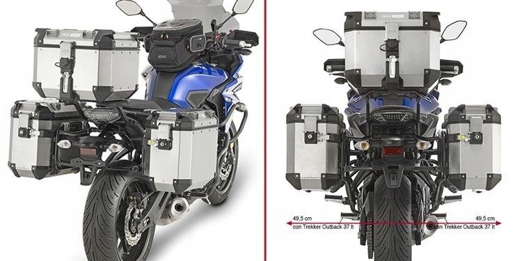 GIVI PLR2130CAM CASE FRAME YAMAHA MT-07 TRACER