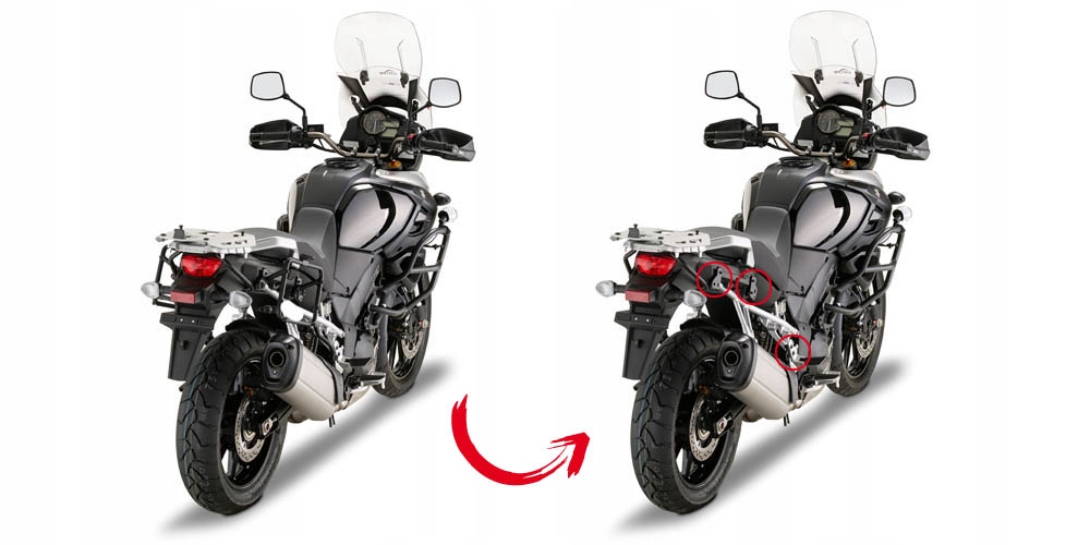 GIVI PLR3105 Bočný RÁM SUZUKI DL 1000 V-Strom
