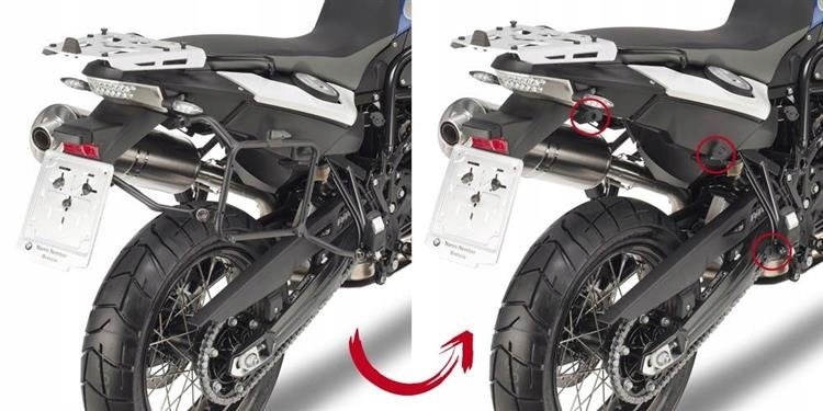 RÁM KABÍNY GIVI PLR5103 BMW F 650/700 / 800GS