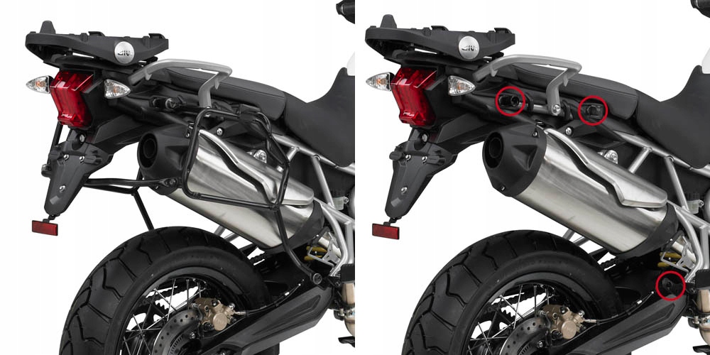 BOČNÝ RÁMČEK GIVI PLR6409 TRIUMPH TIGER BOČNÝ