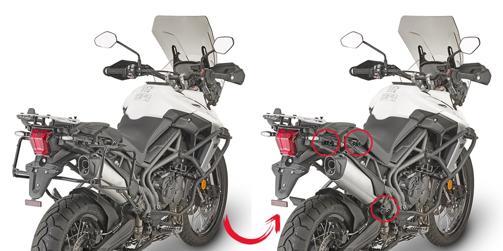 GIVI PLR6413 TRIUMPH Tiger BOČNÝ RÁM