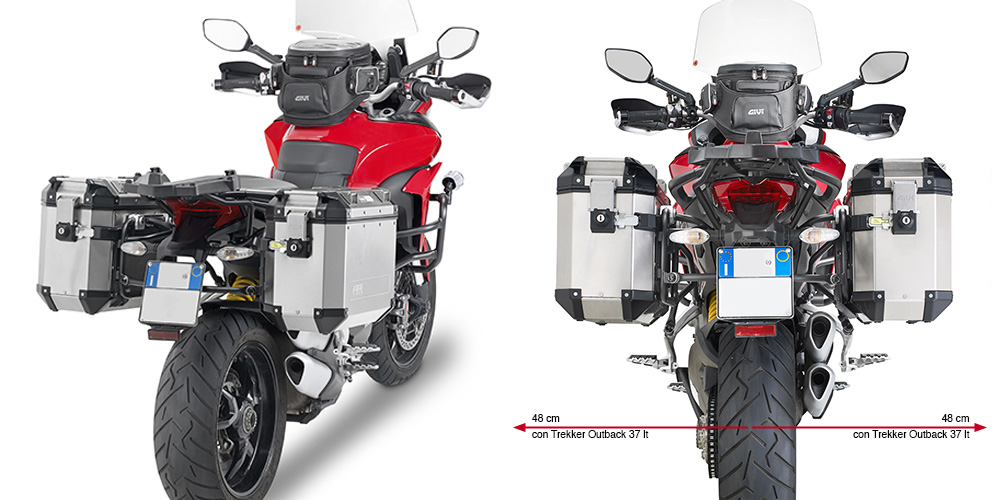 GIVI PLR7406CAM BOČNÝ RÁMOVÝ RÁM OUTBACK DUCATI