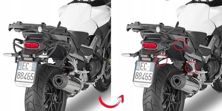 GIVI PLXR1139 RÁM KABÍNY HONDA CROSSRUNNER 800