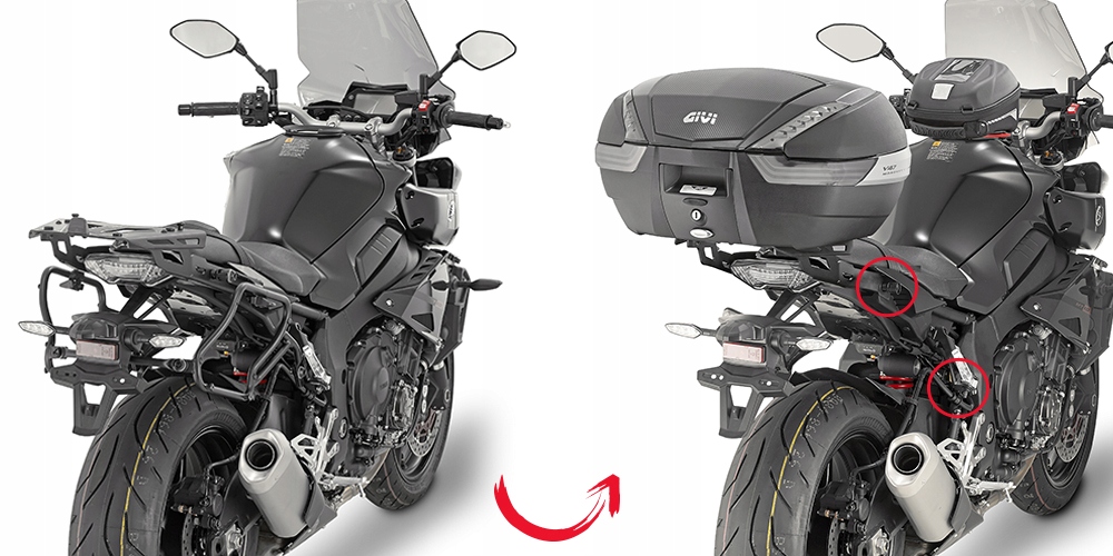 GIVI PLXR2129 BOČNÝ RÁM RÁM V35 YAMAHA MT