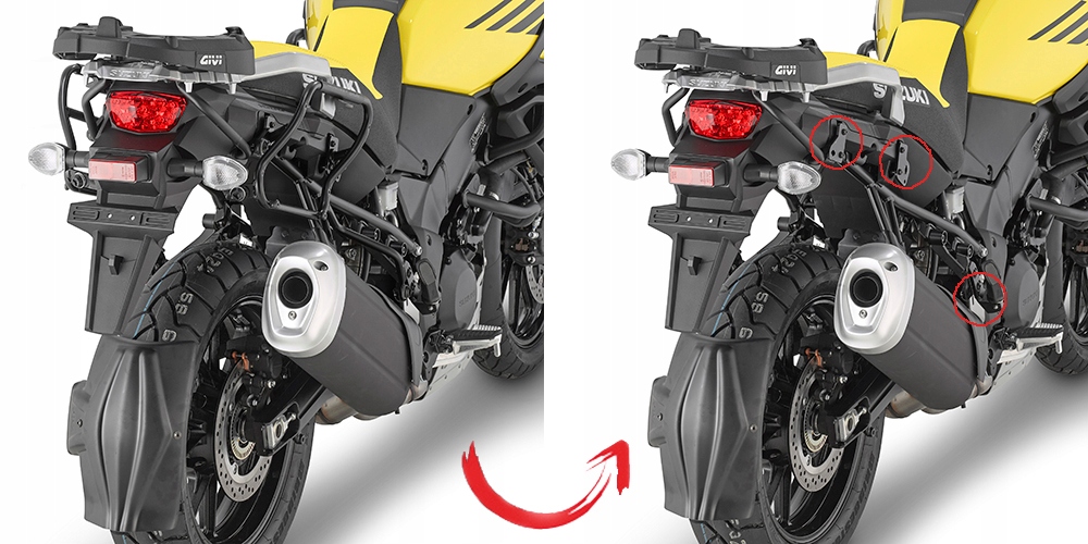 GIVI PLXR3114 RÁM KABÍNY V35 / K33 SUZUKI DL
