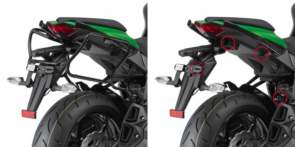 Bočná montáž GIVI PLXR4100 KAWASAKI Z1000 SX