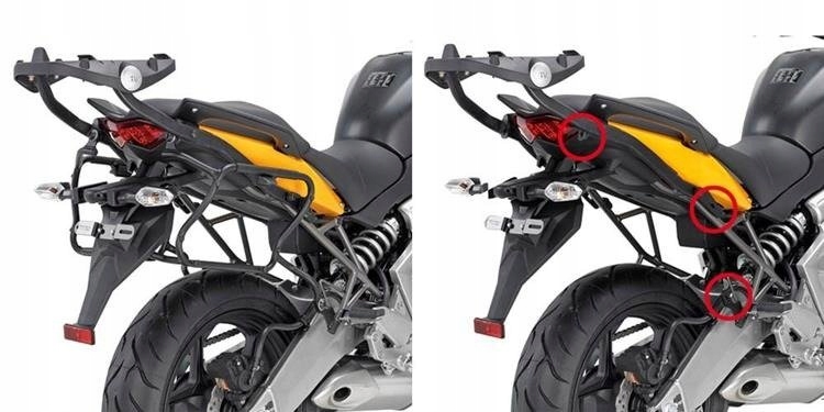 GIVI PLXR450 RÁM PRÍPADU KAWASAKI VERSYS 650