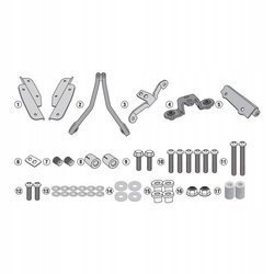 GIVI SR1162 CASE FRAME HONDA CRF1000L AFRICA TWI