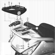 RÁM KUFORU GIVI SR19M HONDA SILVER WING / SW-T