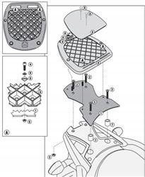 GIVI SR3101M SUZUKI DL 650 V-STROM CASE FRAME