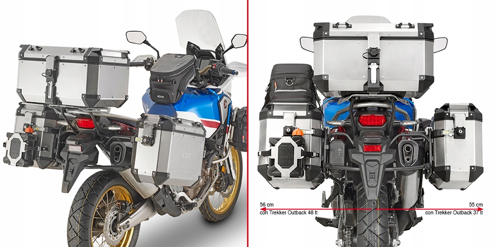 GIVI Stojan na bočné kufre OUTBACK HONDA CRF 1000