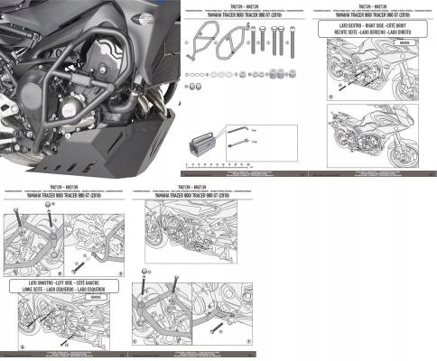 GIVI TN2139 KRYT MOTORA GMOLY YAMAHA Tracer 900