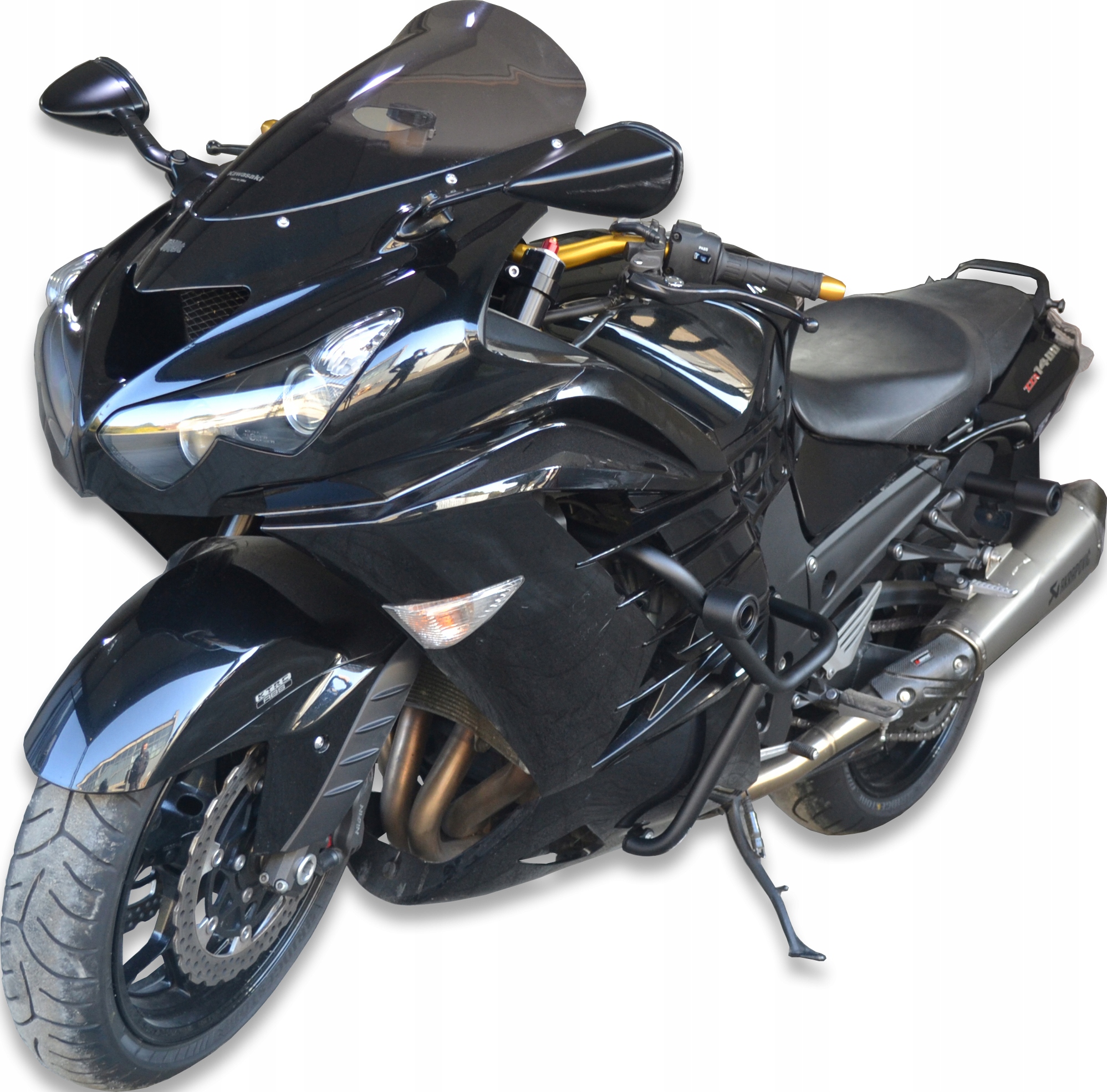 CRASHPADY PREDNÉ + ZADNÉ + CRASCHPADY KAWASAKI ZZR 1400