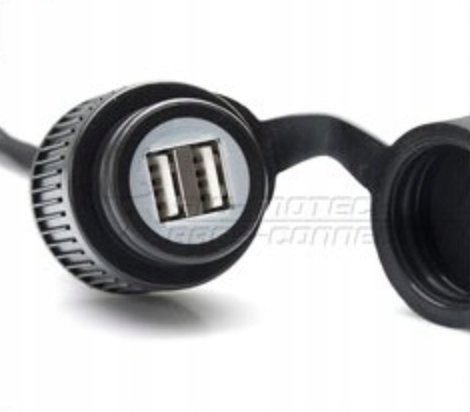 USB ZAPAĽOVACÍ ZÁSUVKA x2 pre motocykel SW-MOTECH