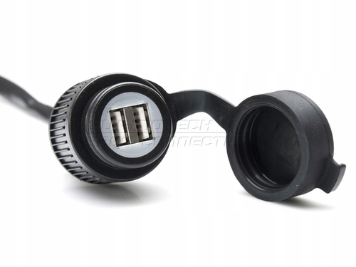 ĽAHŠIE ZÁSUVKA S USB 12V SW-MOTECH PRÍSTAVMI