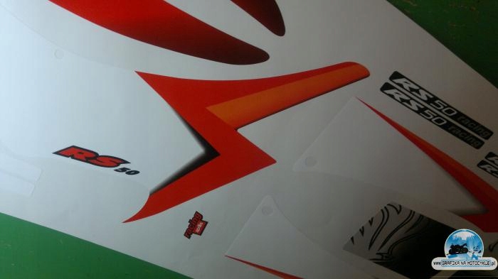 GRAFIKA PRE MOTOCYKLE Aprilia rs 50 1999-2005