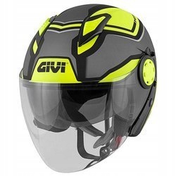 Prilba Givi 12.3 STRATOS, kolobežka šedá fluo M