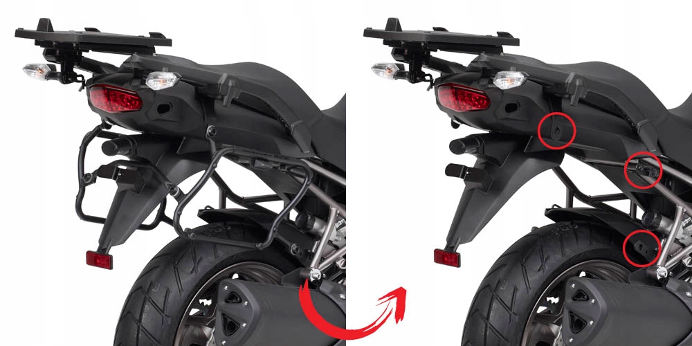Bočný stojan Givi PLXR4105 V35 pre Versys 1000