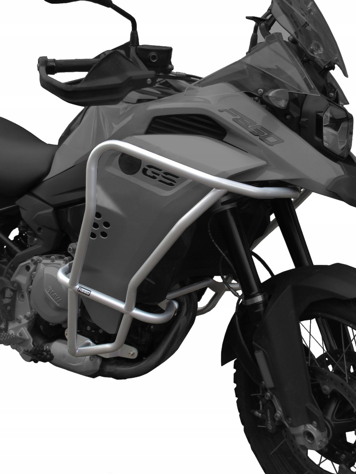 Padacie rámy HEED pre BMW F 850 GS Adventure Bunker strieborné