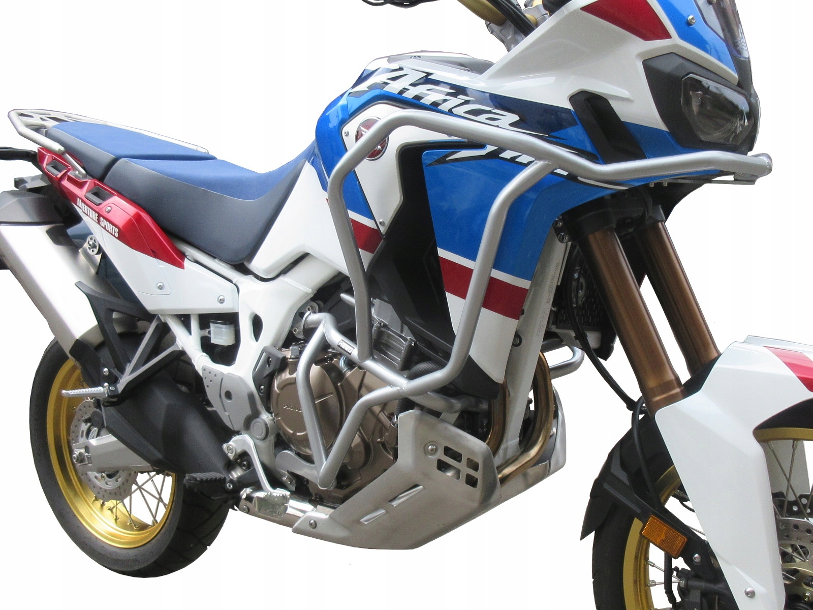 HEED CRF 1000 Africa Twin Adv Sports strieborné nárazníky