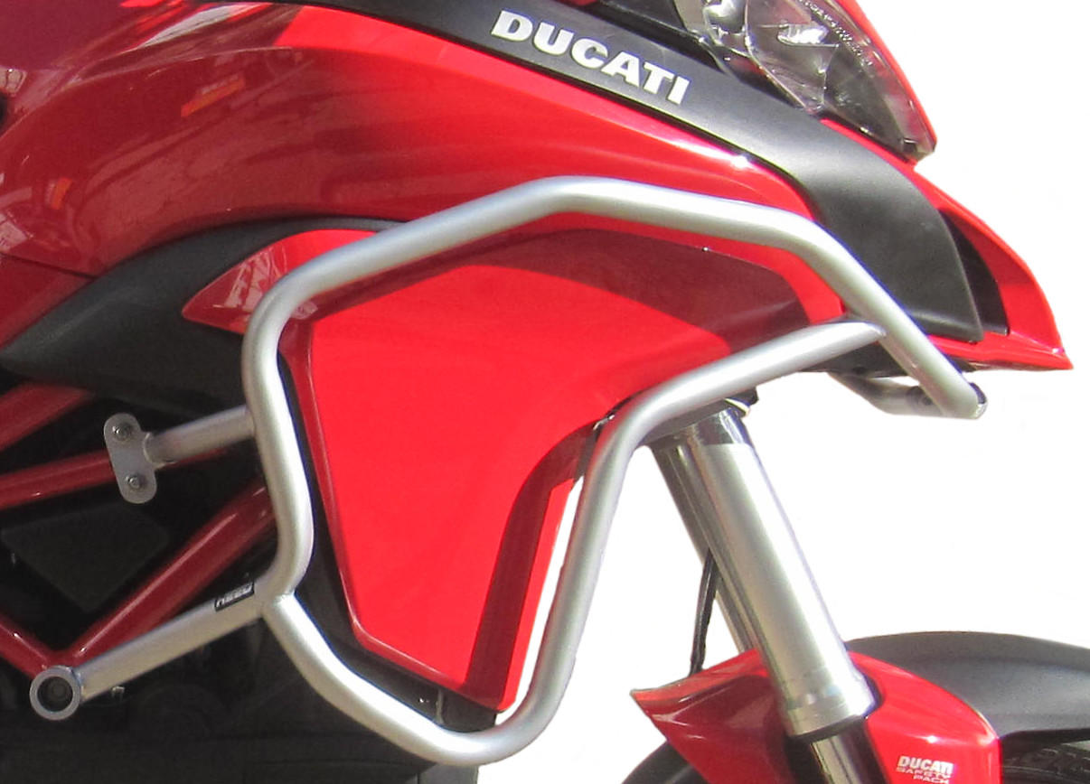 Padací rám HEED pre Ducati Multistrada 1200/950 - strieborný